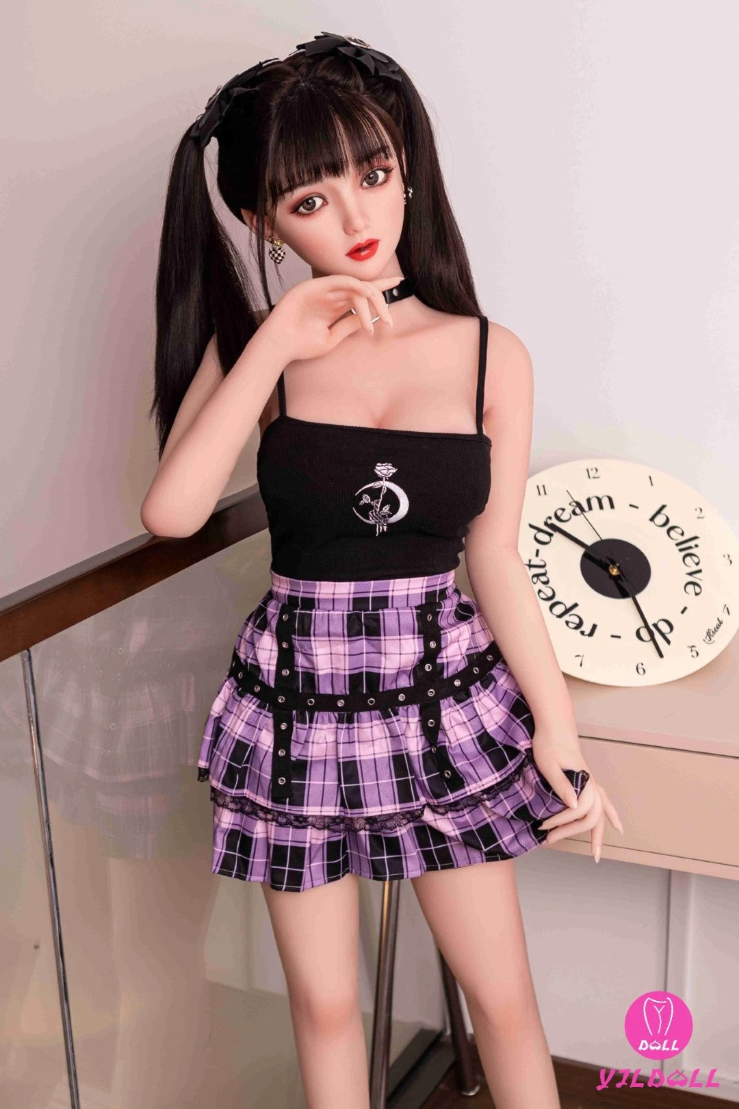 Jaylah sexdukke (YJL Doll 148 cm D-cup #375 TPE+silikone)