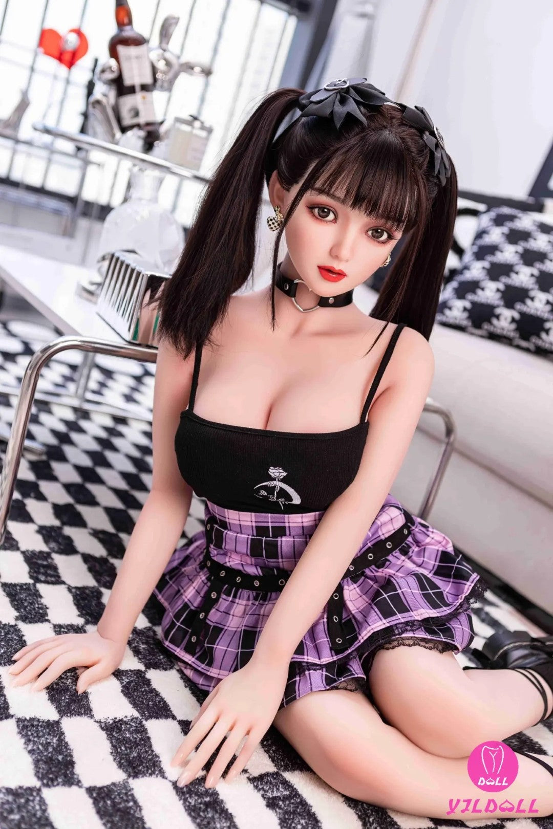Jaylah sexdukke (YJL Doll 148 cm D-cup #375 TPE+silikone)
