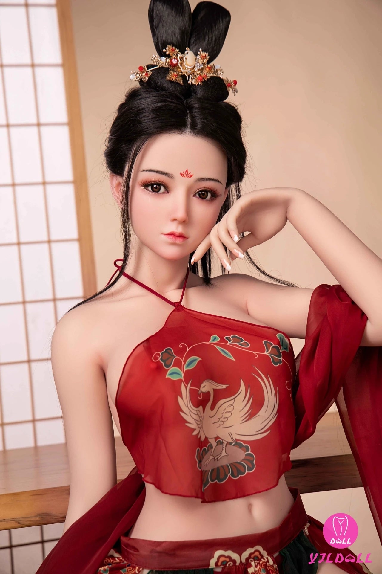 Livia sexdukke (YJL Doll 148 cm D-cup #441 TPE+silikone)
