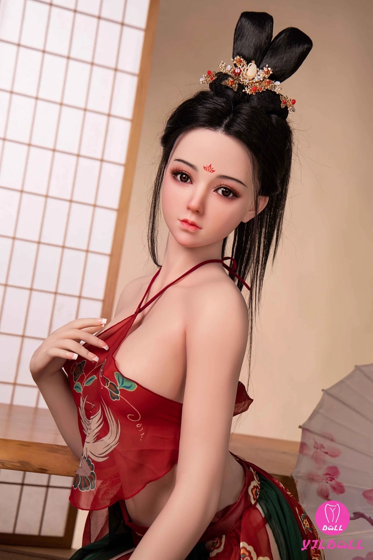 Livia sexdukke (YJL Doll 148 cm D-cup #441 TPE+silikone)