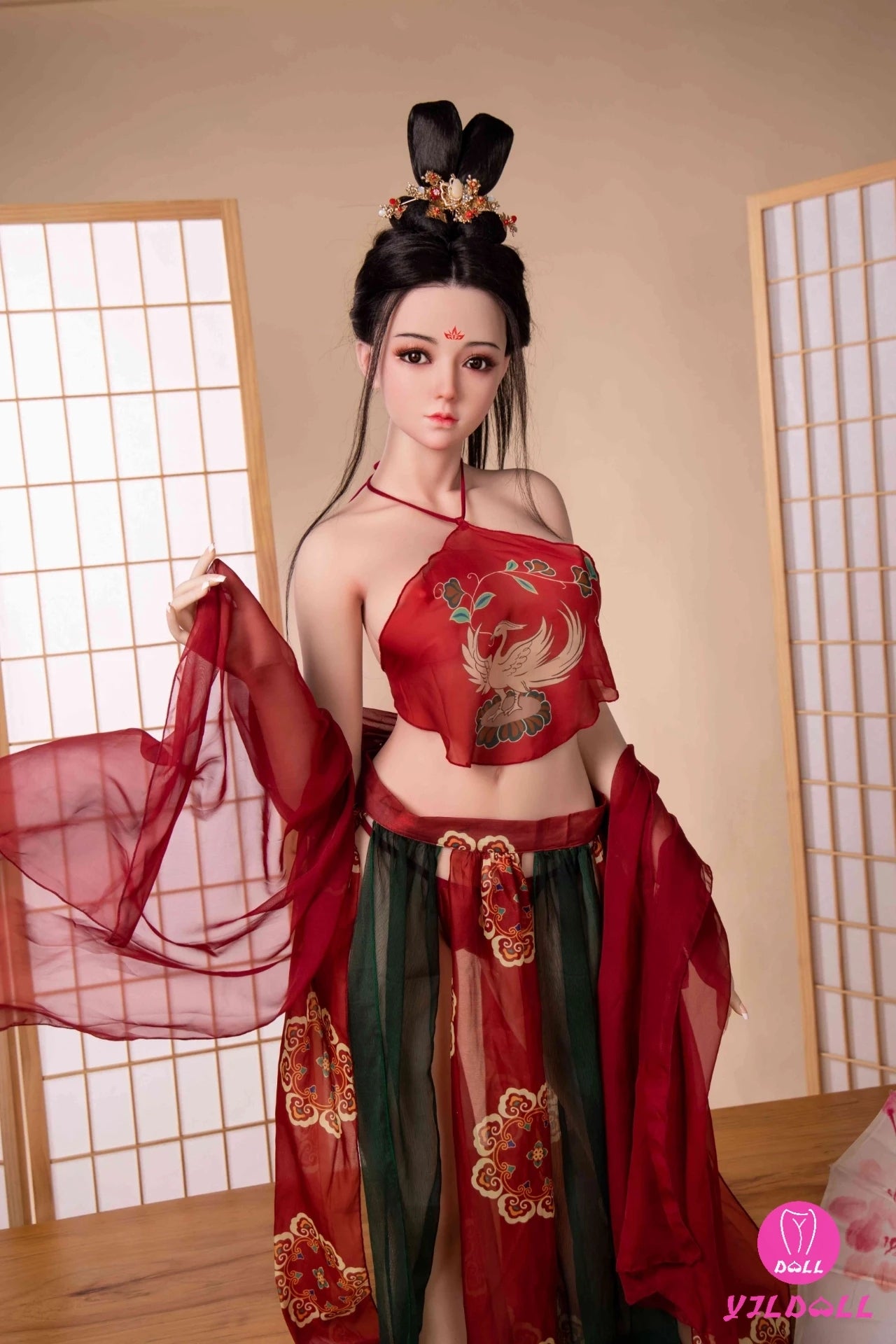 Livia sexdukke (YJL Doll 148 cm D-cup #441 TPE+silikone)