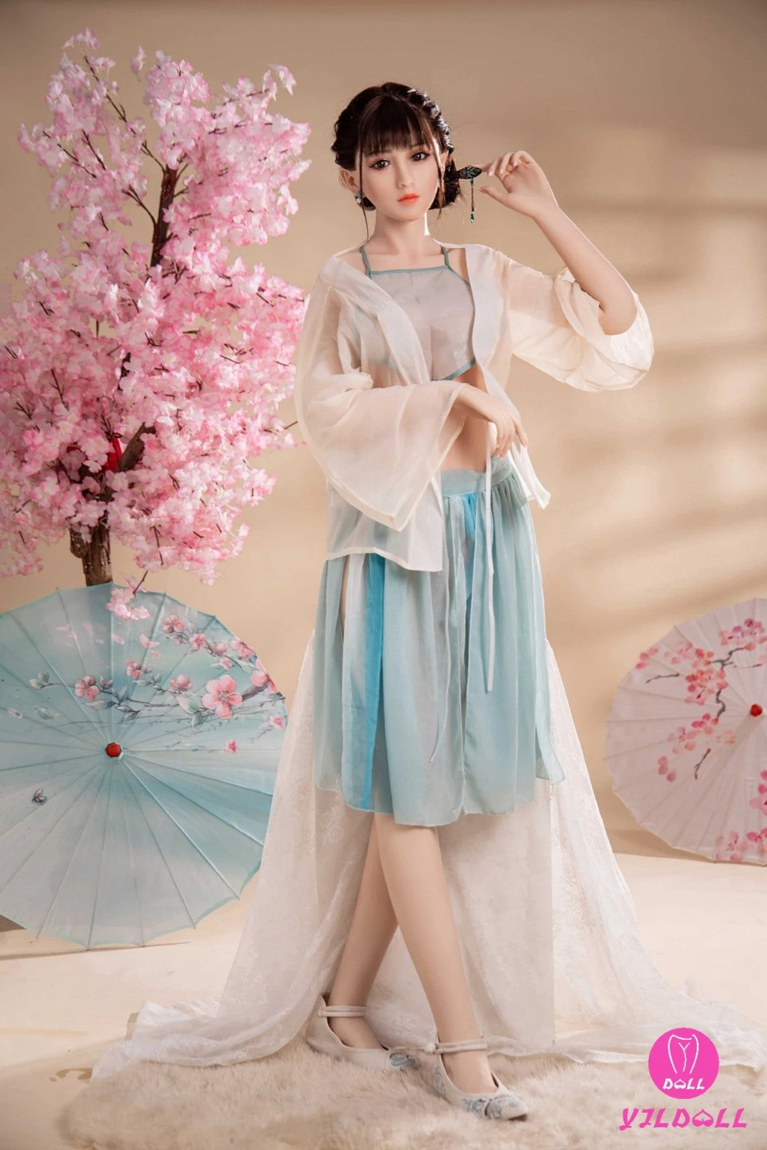 Zahra sexdukke (YJL Doll 165 cm d-cup #262 TPE+silikone)