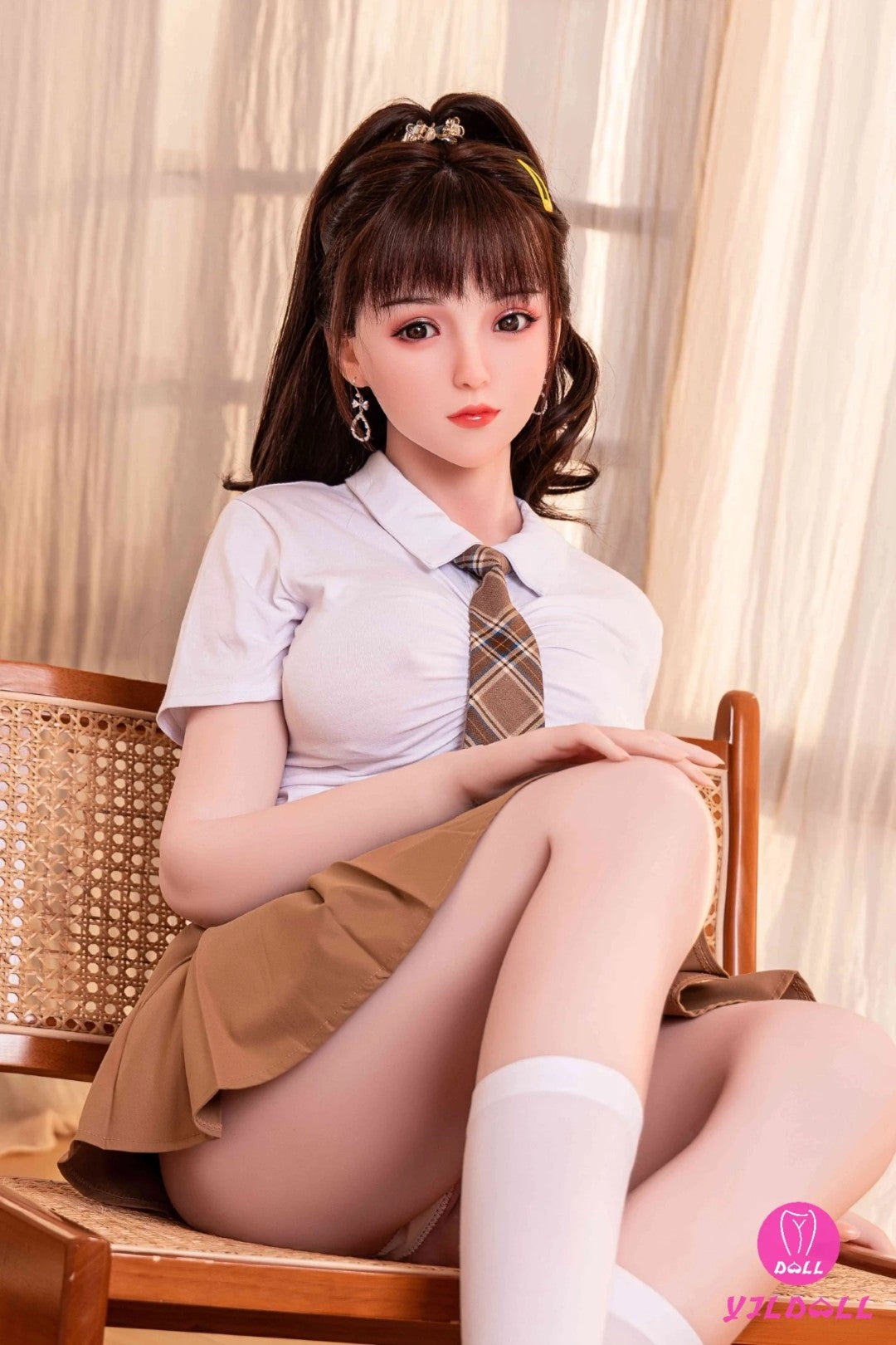 Kenley sexdukke (YJL Doll 148 cm D-cup #294 TPE+silikone)