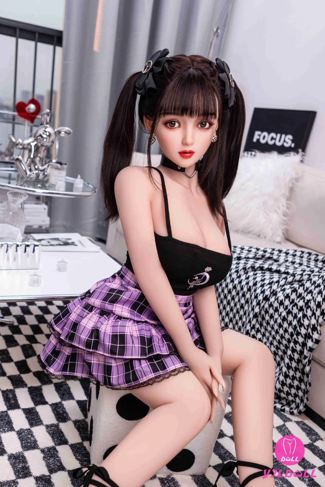 Jaylah sexdukke (YJL Doll 148 cm D-cup #375 TPE+silikone)