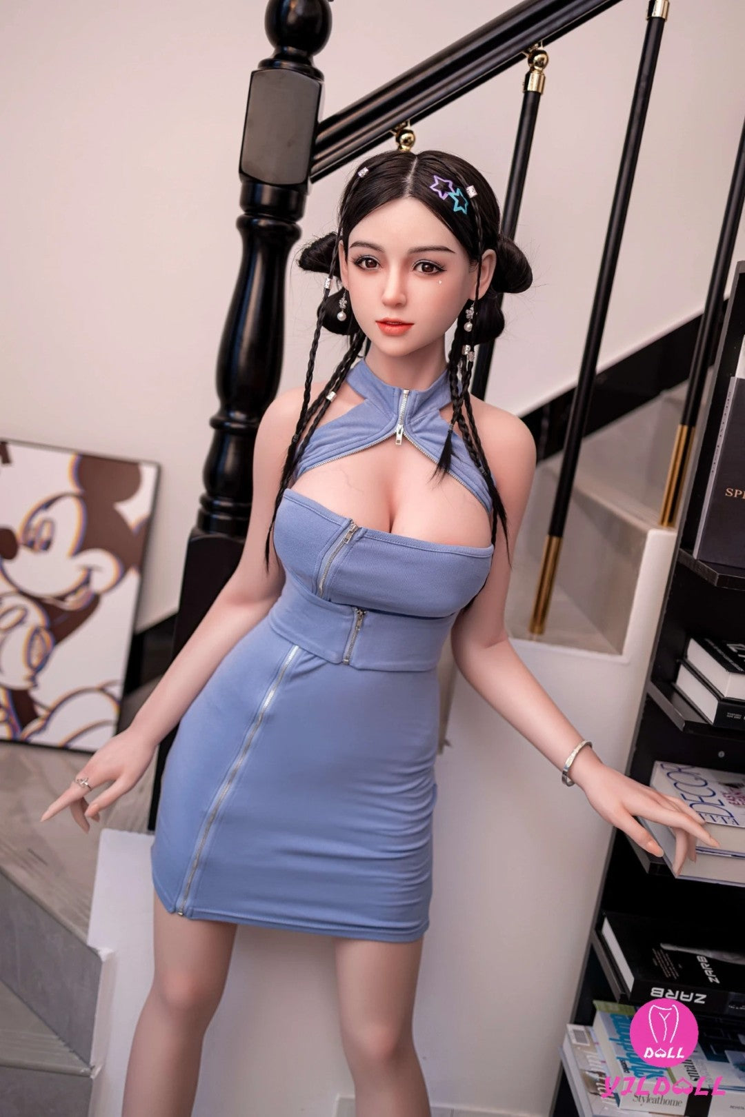 Ellen sexdukke (YJL Doll 148 cm D-cup #289 TPE+silikone)