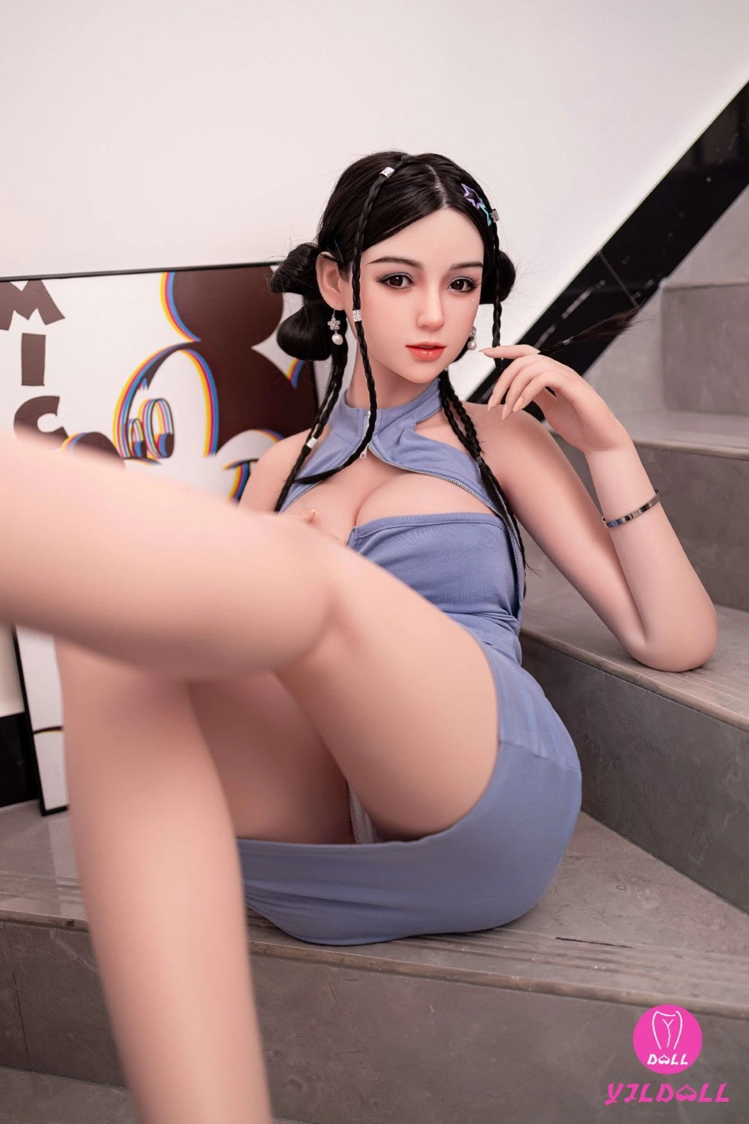 Ellen sexdukke (YJL Doll 148 cm d-cup #289 TPE+silikone)