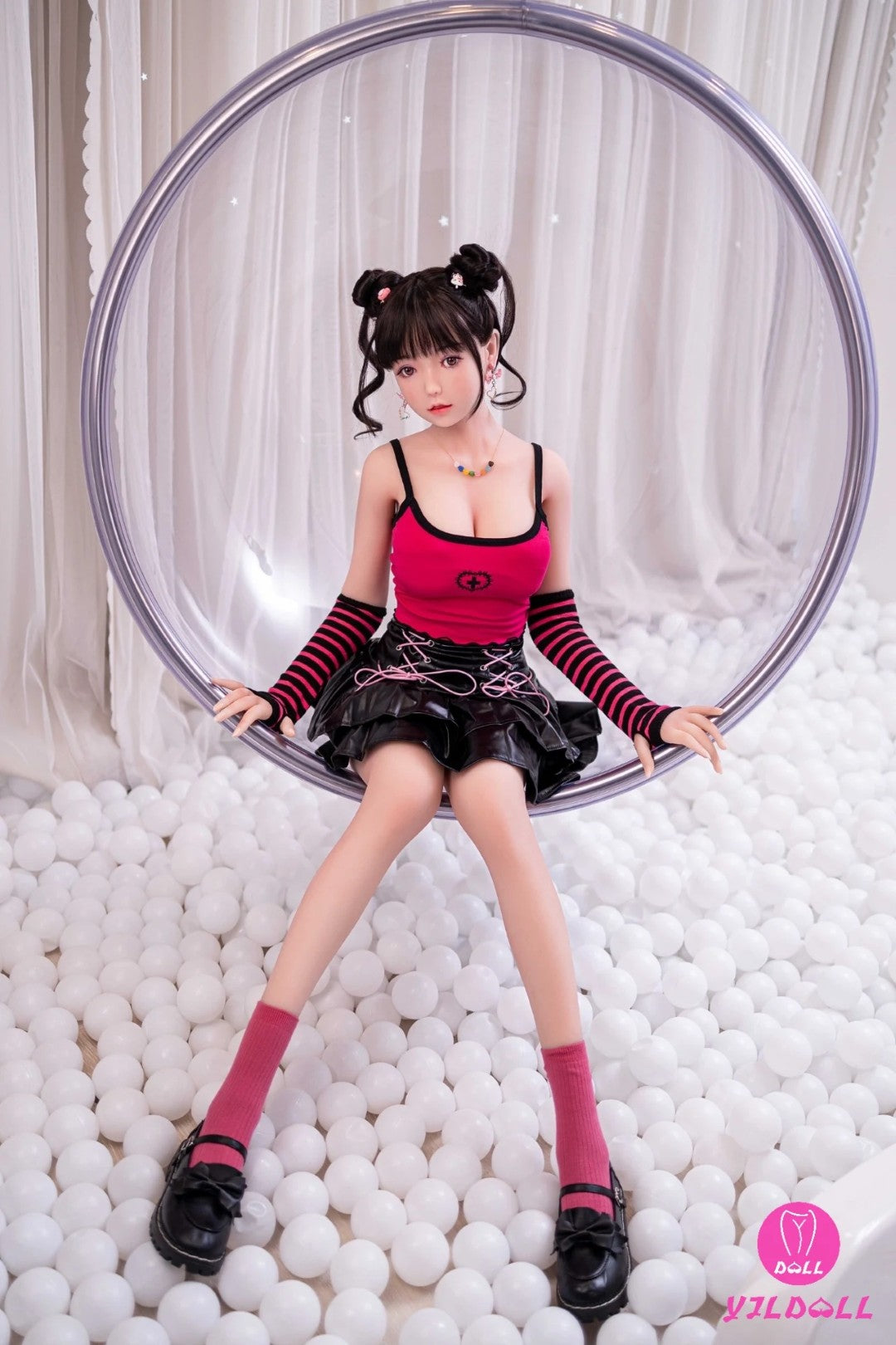 Aileen sexdukke (YJL Doll 148 cm D-cup #386 TPE+silikone)