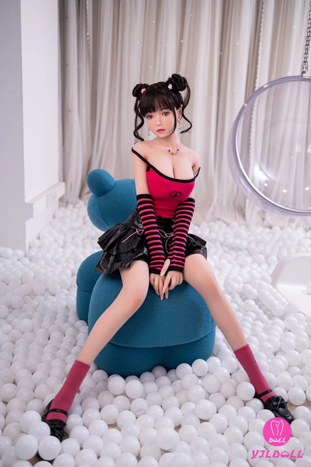 Aileen sexdukke (YJL Doll 148 cm D-cup #386 TPE+silikone)