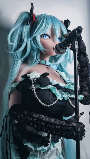 Hatsuna Miku sexdukke (Elsa Babe 148 cm RAD014 silikone)