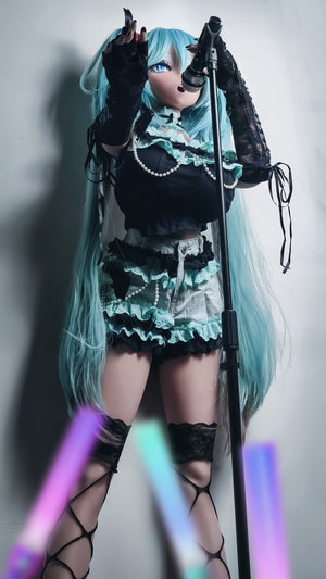 Hatsuna Miku sexdukke (Elsa Babe 148 cm RAD014 silikone)