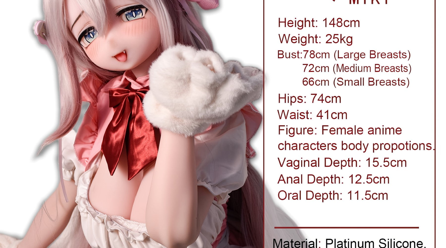 Utagawa Miki sexdukke (Elsa Babe 148 cm RAD051 silikone)