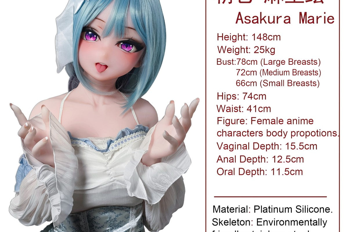Asakura Marie sexdukke (Elsa Babe 165 cm RAHC018 silikone)