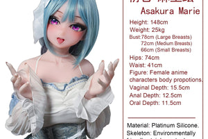 Asakura Marie sexdukke (Elsa Babe 165 cm RAHC018 silikone)