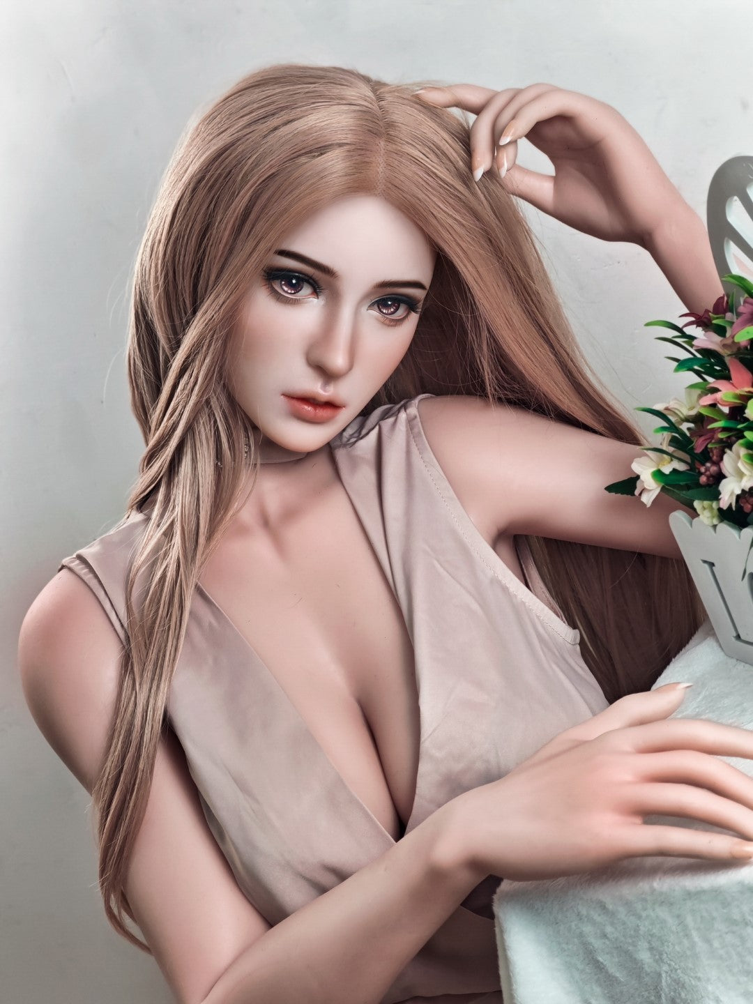 Anna Ikeda sexdukke (Elsa Babe 160 cm RHC042 silikone)