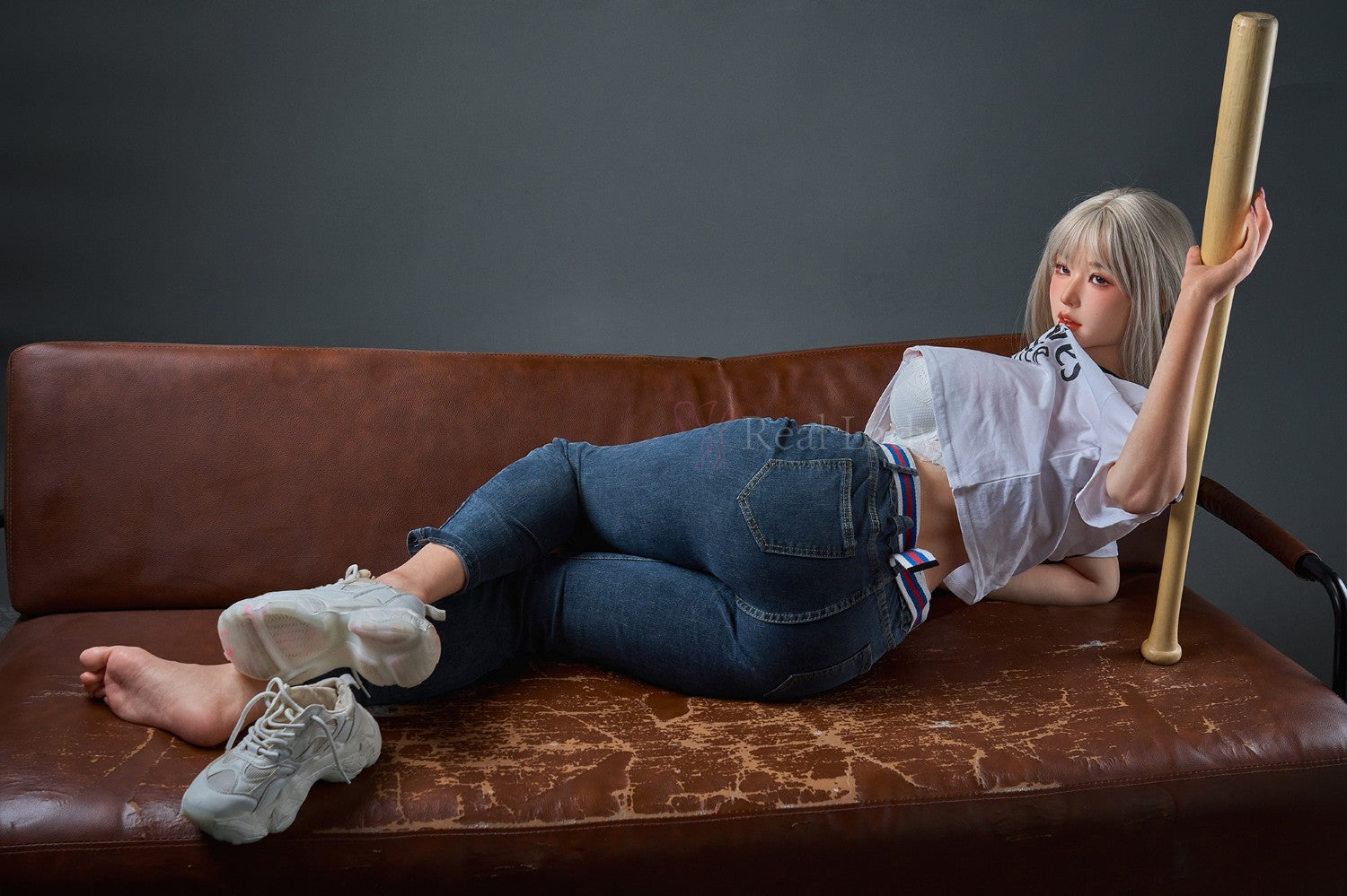 Yuna sexdukke (Real Lady 159 cm F-cup T1 silikone)