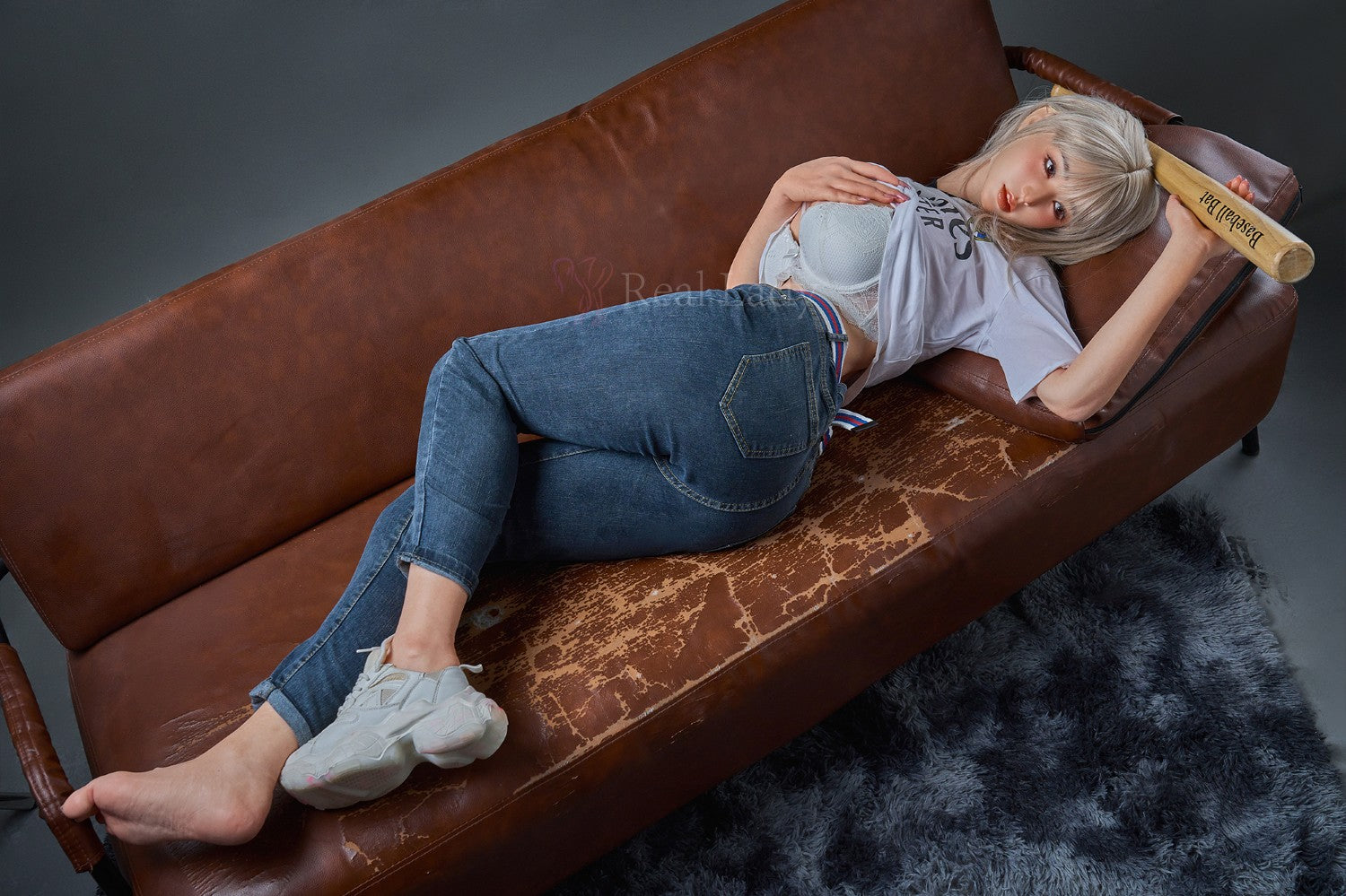 Yuna sexdukke (Real Lady 159 cm F-cup T1 silikone)