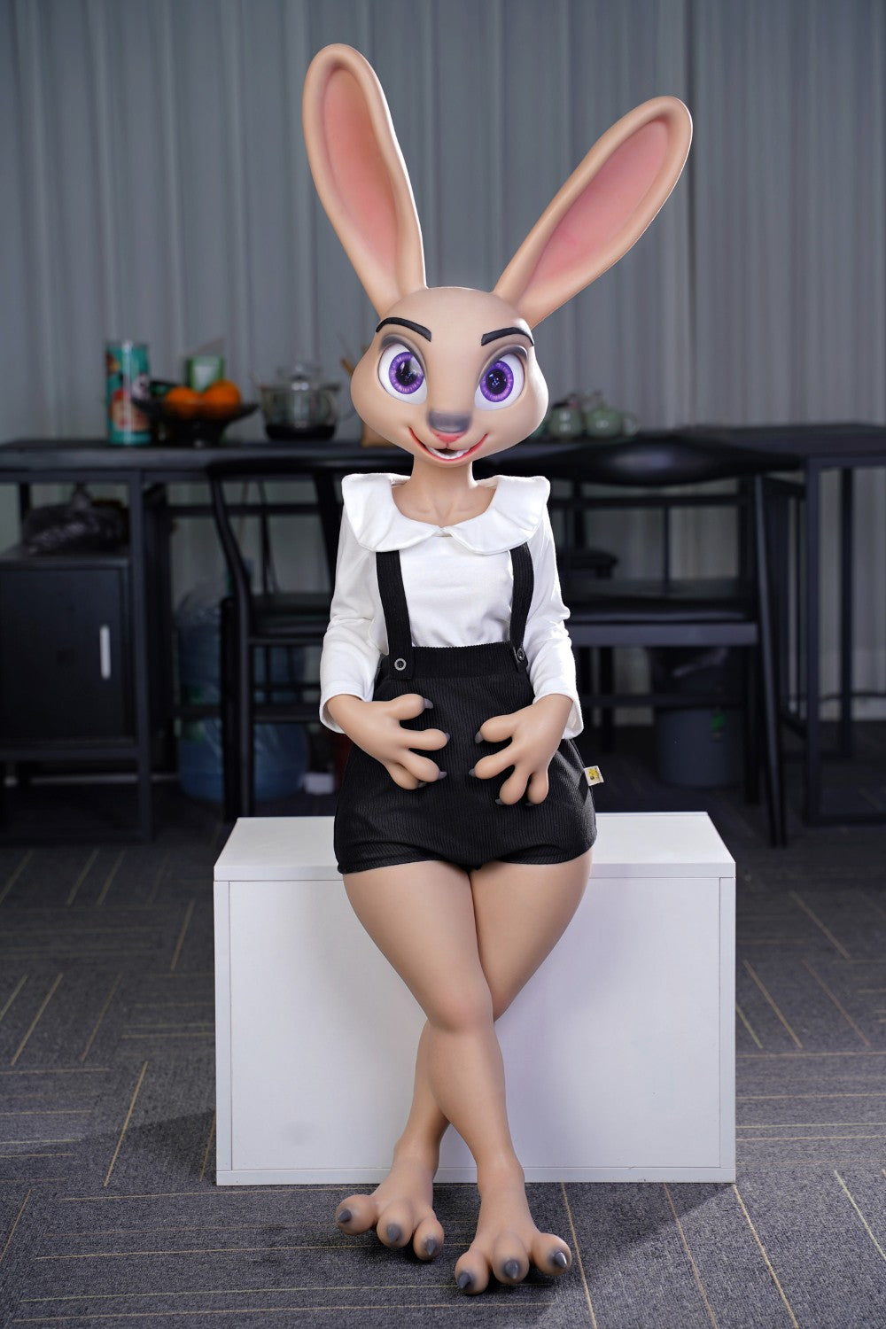 Rabbitie sexdukke (Dolls Castle 120 cm c-cup silikone)