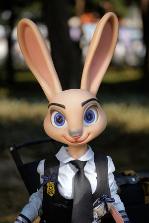 Judy the Rabbit sexdukke (Dolls Castle 120 cm c-cup silikone)