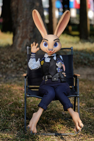 Judy the Rabbit sexdukke (Dolls Castle 120 cm c-cup silikone)