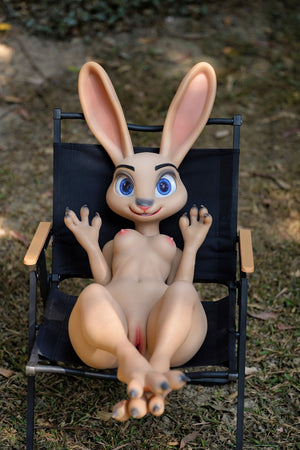 Judy the Rabbit sexdukke (Dolls Castle 120 cm c-cup silikone)