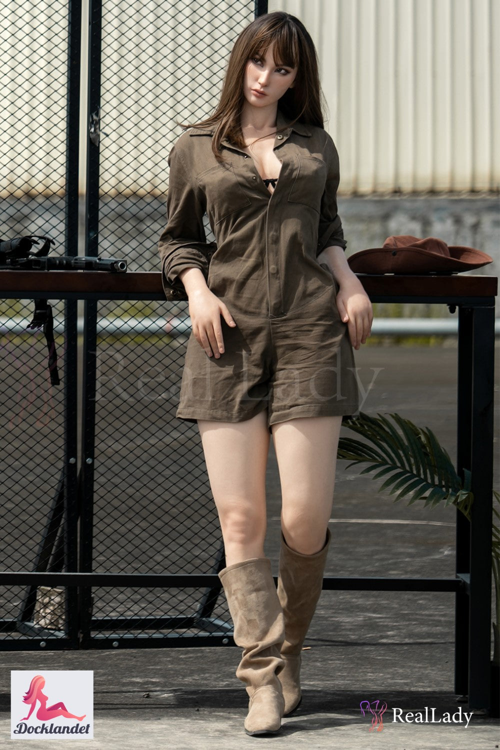 Catlin sexdukke (Real Lady 170 cm C-cup P23 silikone)