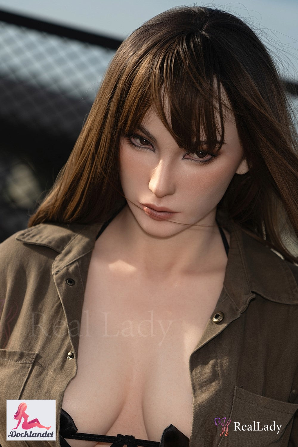 Catlin sexdukke (Real Lady 170 cm c-cup S23 silikone)