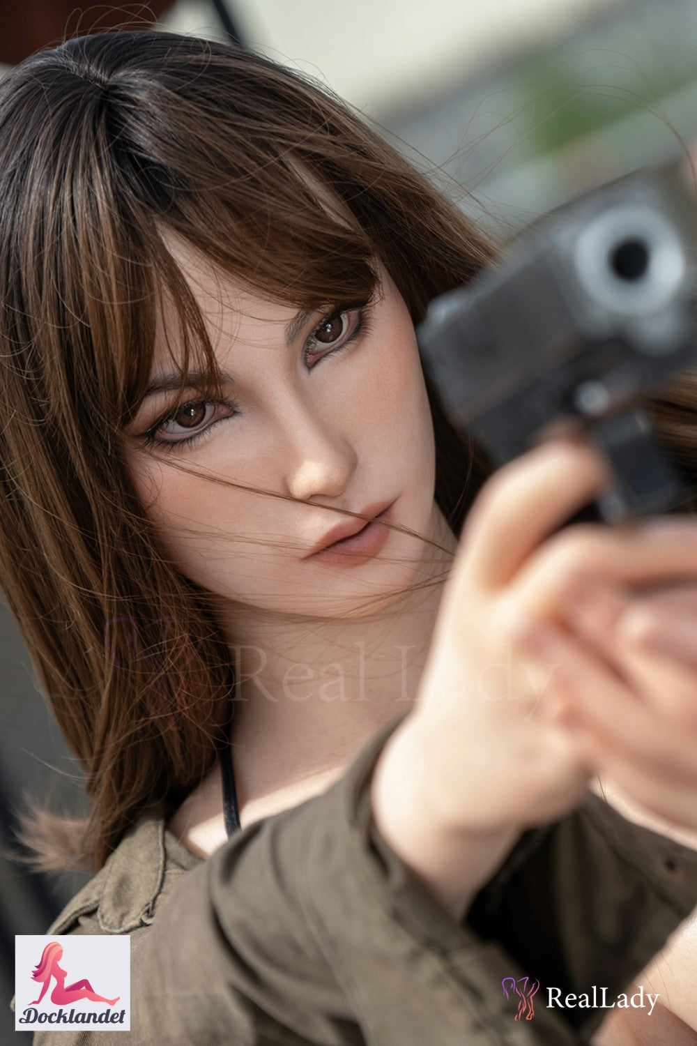Catlin sexdukke (Real Lady 170 cm C-cup P23 silikone)