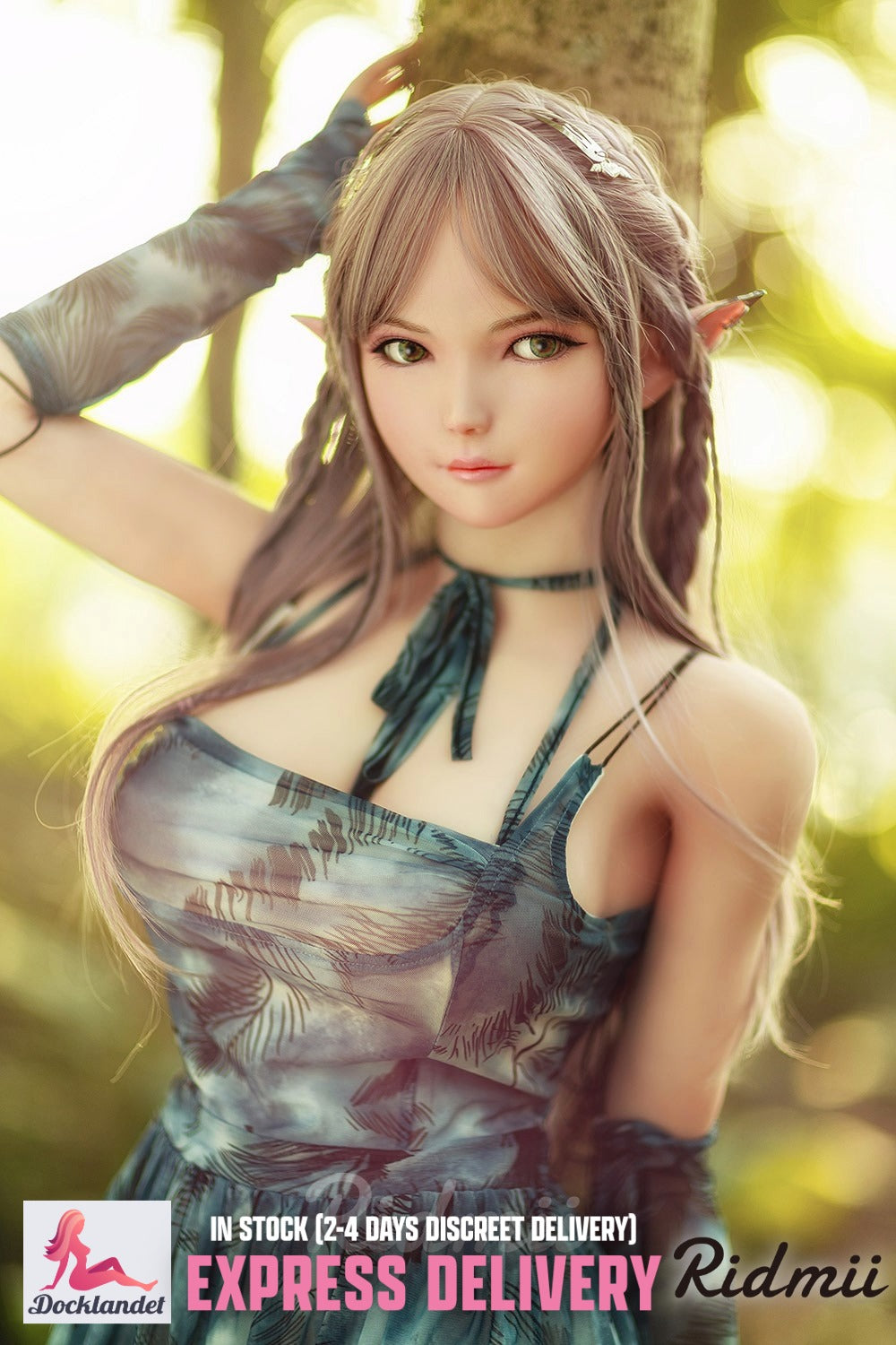 Aggie sexdukke (Ridmii Doll 163 cm d-cup TPE+silikone) EXPRESS