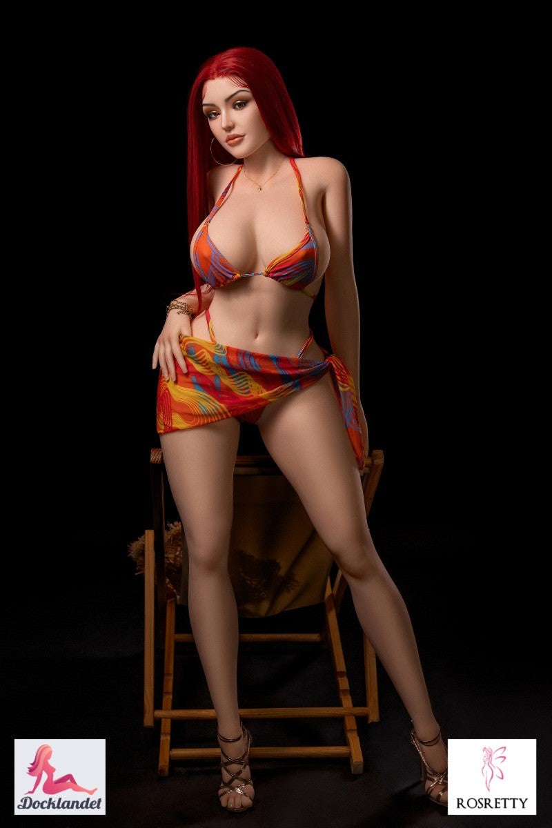Helen sexdukke (Rosretty Doll 169 cm D-cup S3# TPE+silikone)