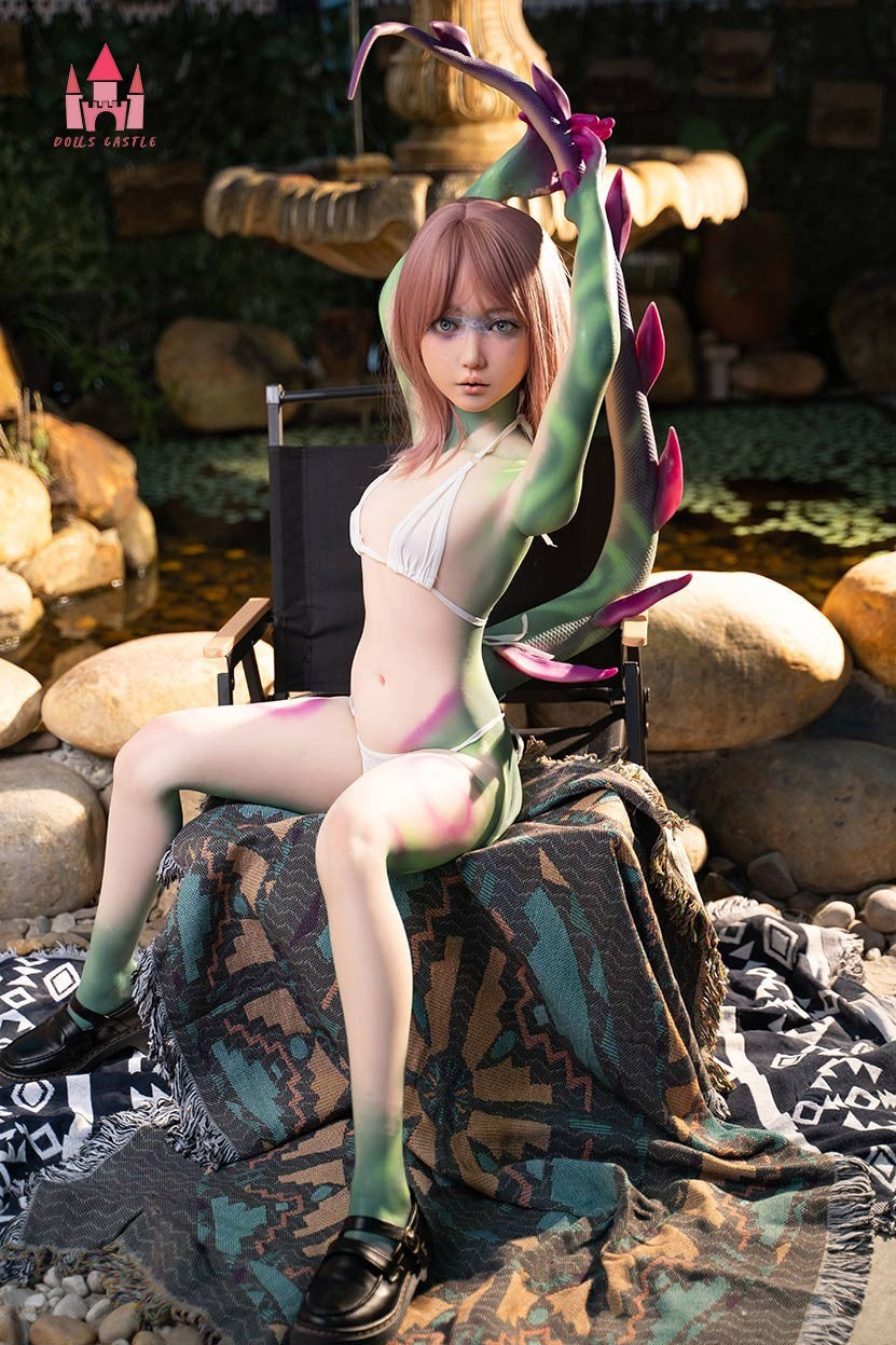 Ruoxi sexdukke (Dolls Castle 132 cm A-cup #S16 silikone)