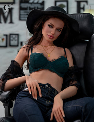 Scarlett sexdukke (TOP CYDOLL 170 cm d-cup TPE+silikone)