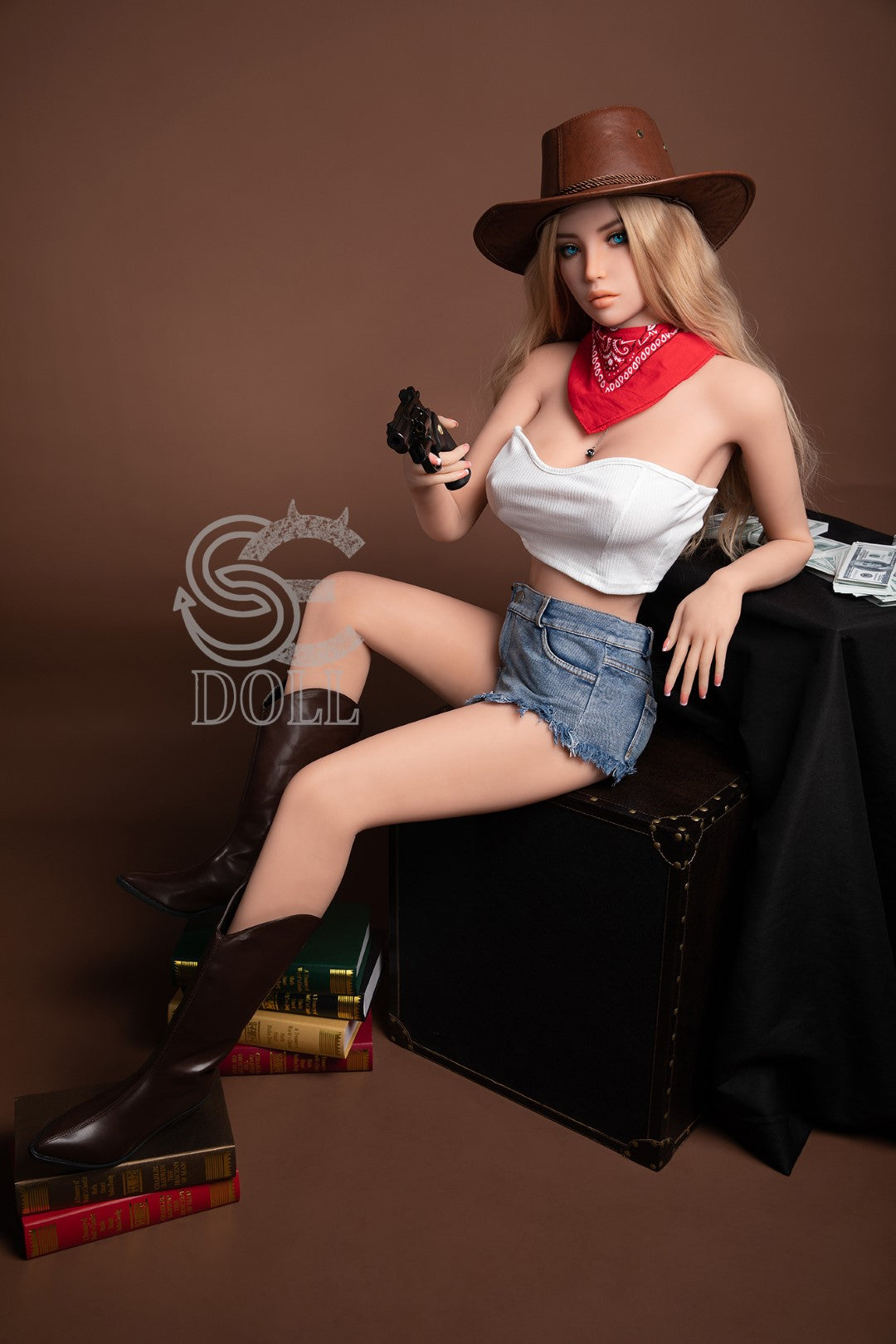 Caroline sexdukke (SEDoll 158 cm d-cup #088 TPE)