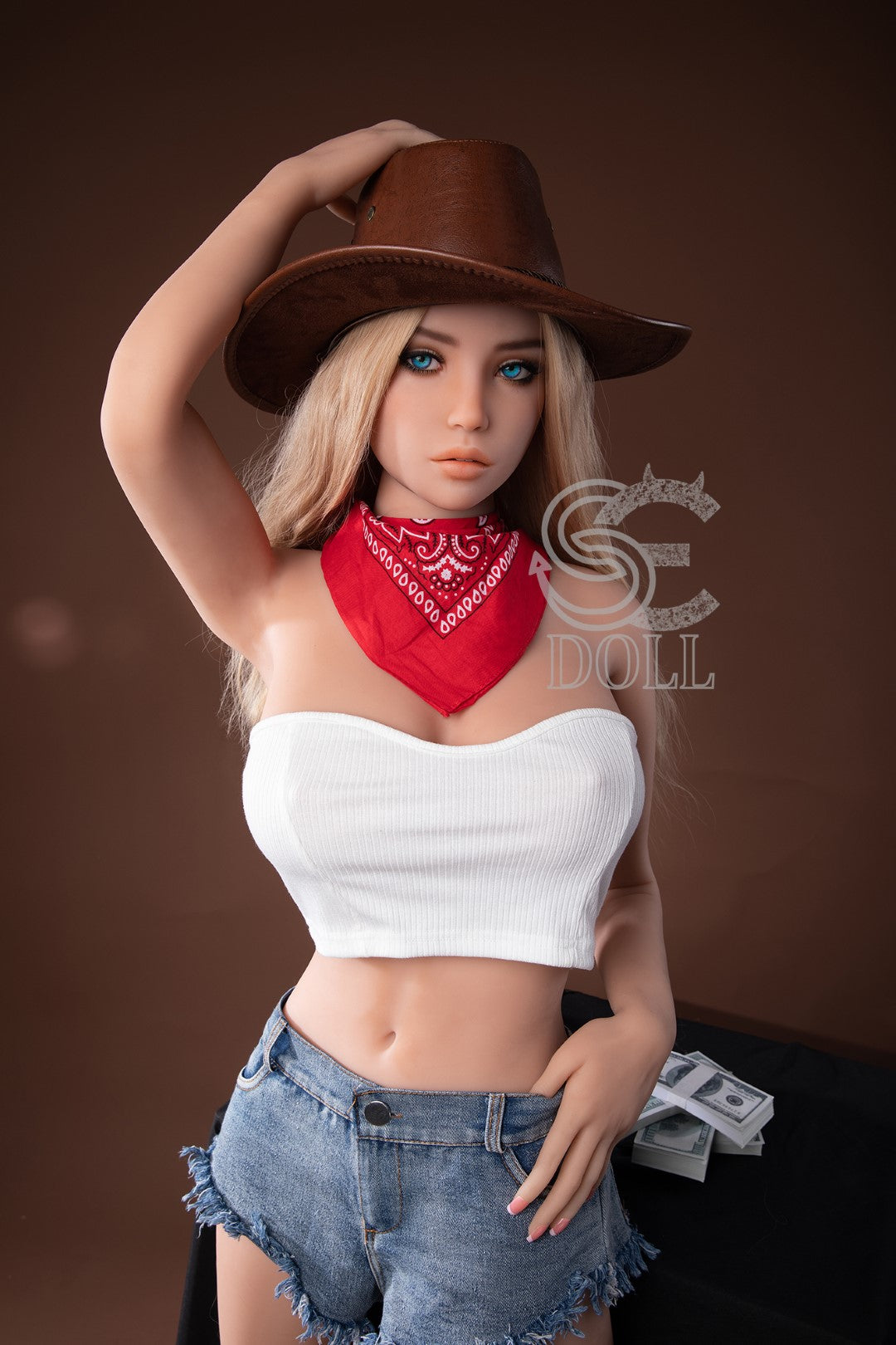 Caroline sexdukke (SEDoll 158 cm d-cup #088 TPE)