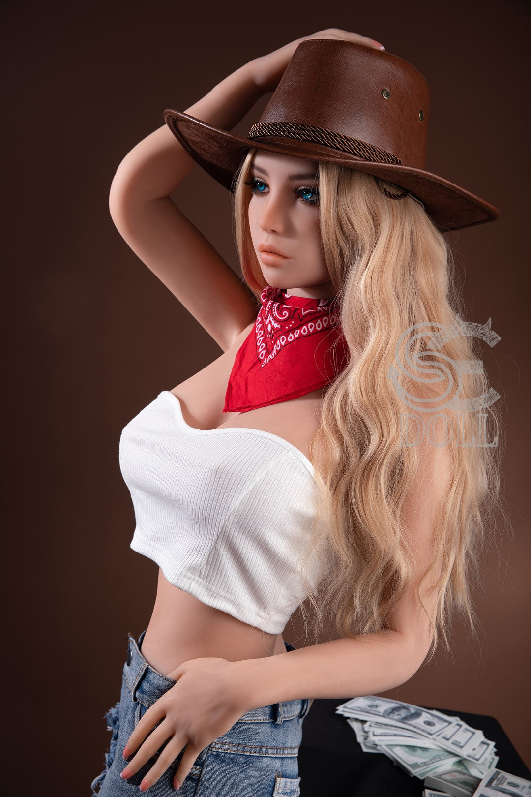 Caroline sexdukke (SEDoll 158 cm d-cup #088 TPE)