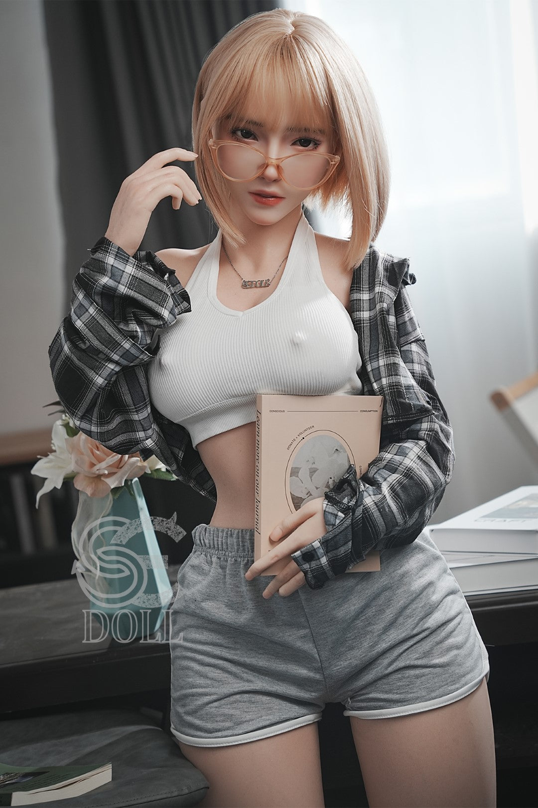Bridget.A sexdukke (SEDoll 161 cm E-cup #130SC silikone Pro)