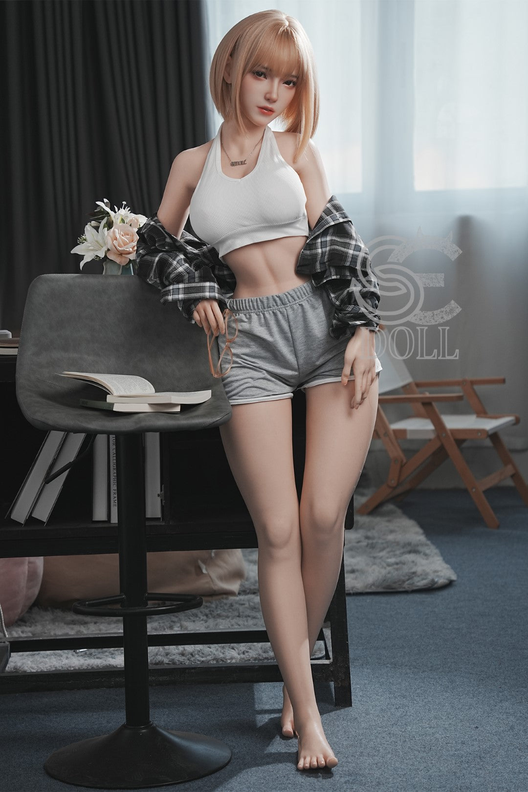 Bridget.A sexdukke (SEDoll 161 cm E-cup #130SC silikone Pro)