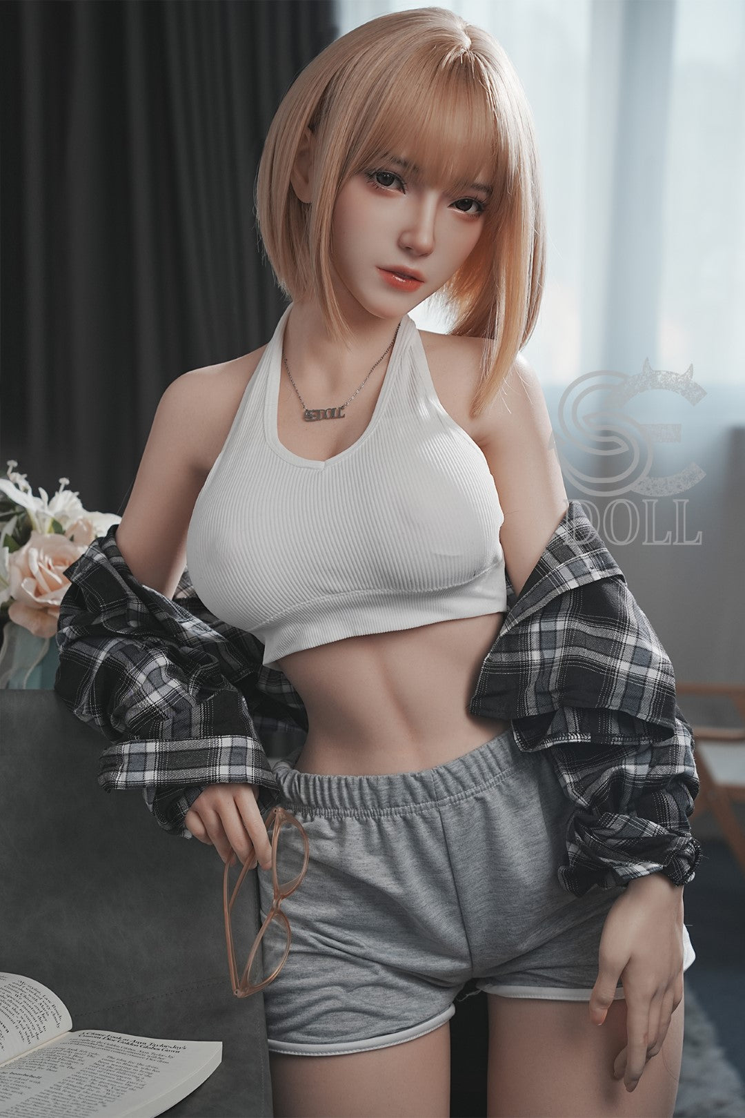 Bridget.A sexdukke (SEDoll 161 cm E-cup #130SC silikone Pro)