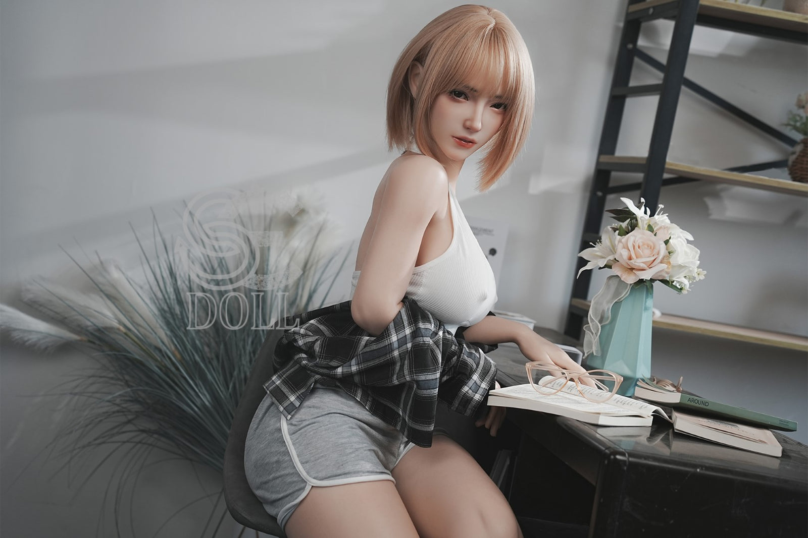 Bridget.A sexdukke (SEDoll 161 cm E-cup #130SC silikone Pro)