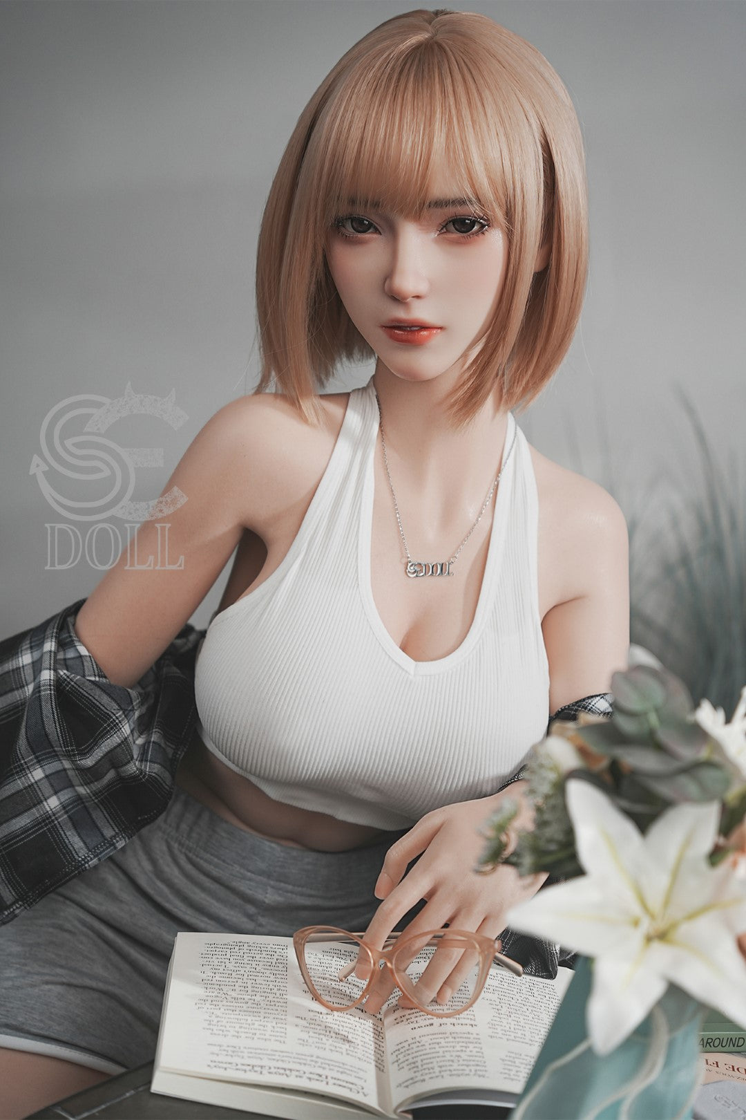 Bridget.A sexdukke (SEDoll 161 cm E-cup #130SC silikone Pro)