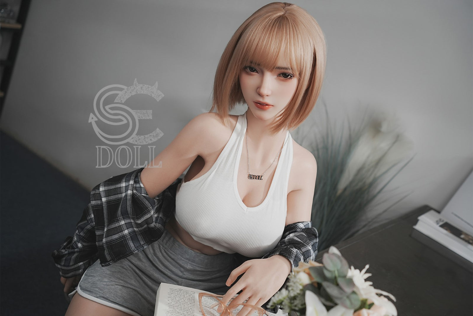 Bridget.A sexdukke (SEDoll 161 cm E-cup #130SC silikone Pro)