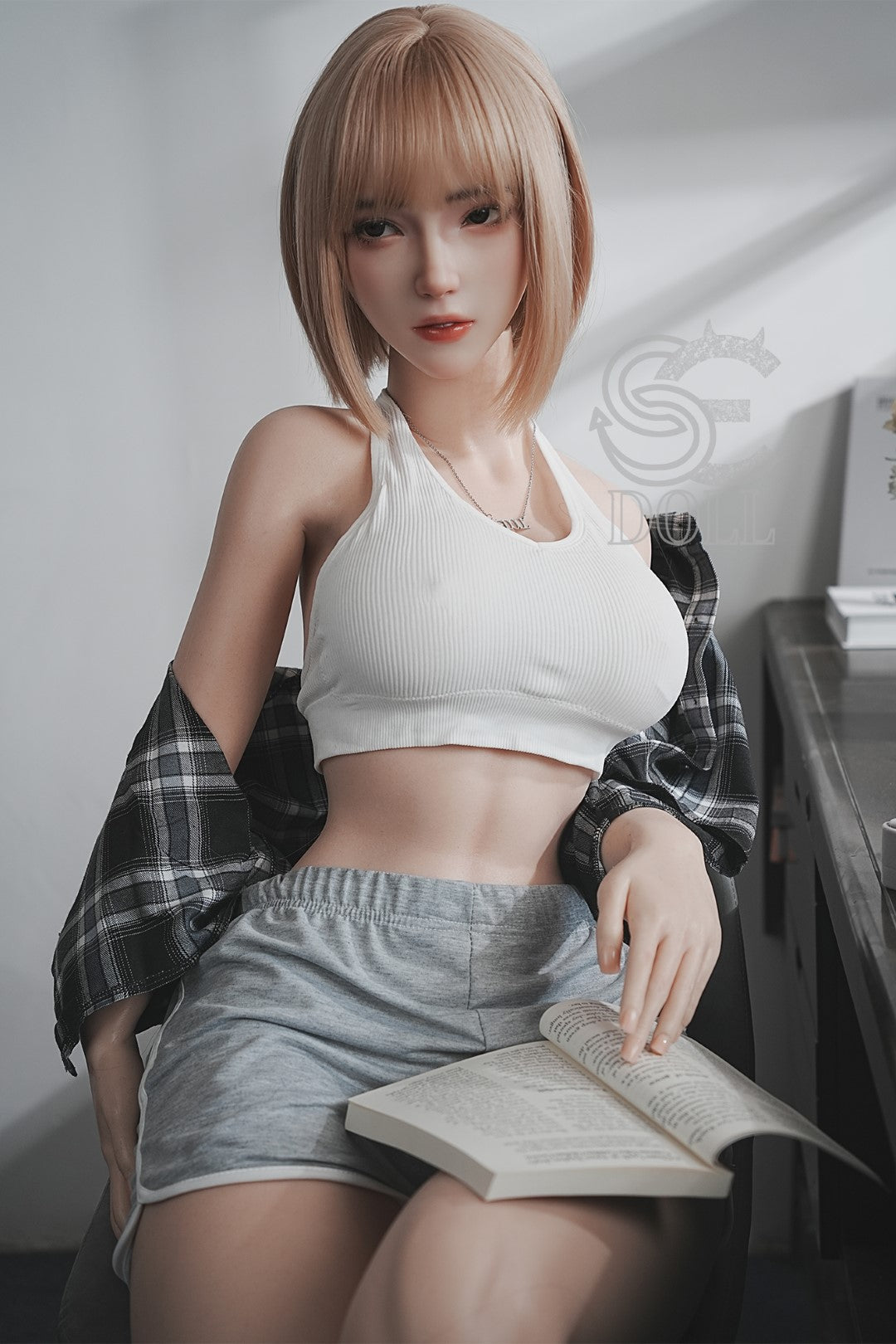 Bridget.A sexdukke (SEDoll 161 cm E-cup #130SC silikone Pro)