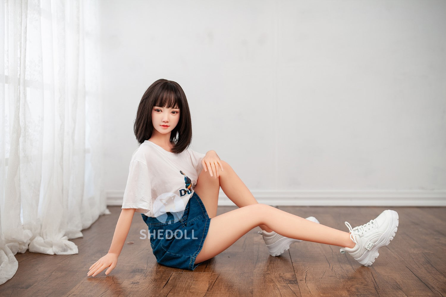 Solrig sexdukke (SHEDOLL 148 cm d-cup #SH002 TPE+silikone)