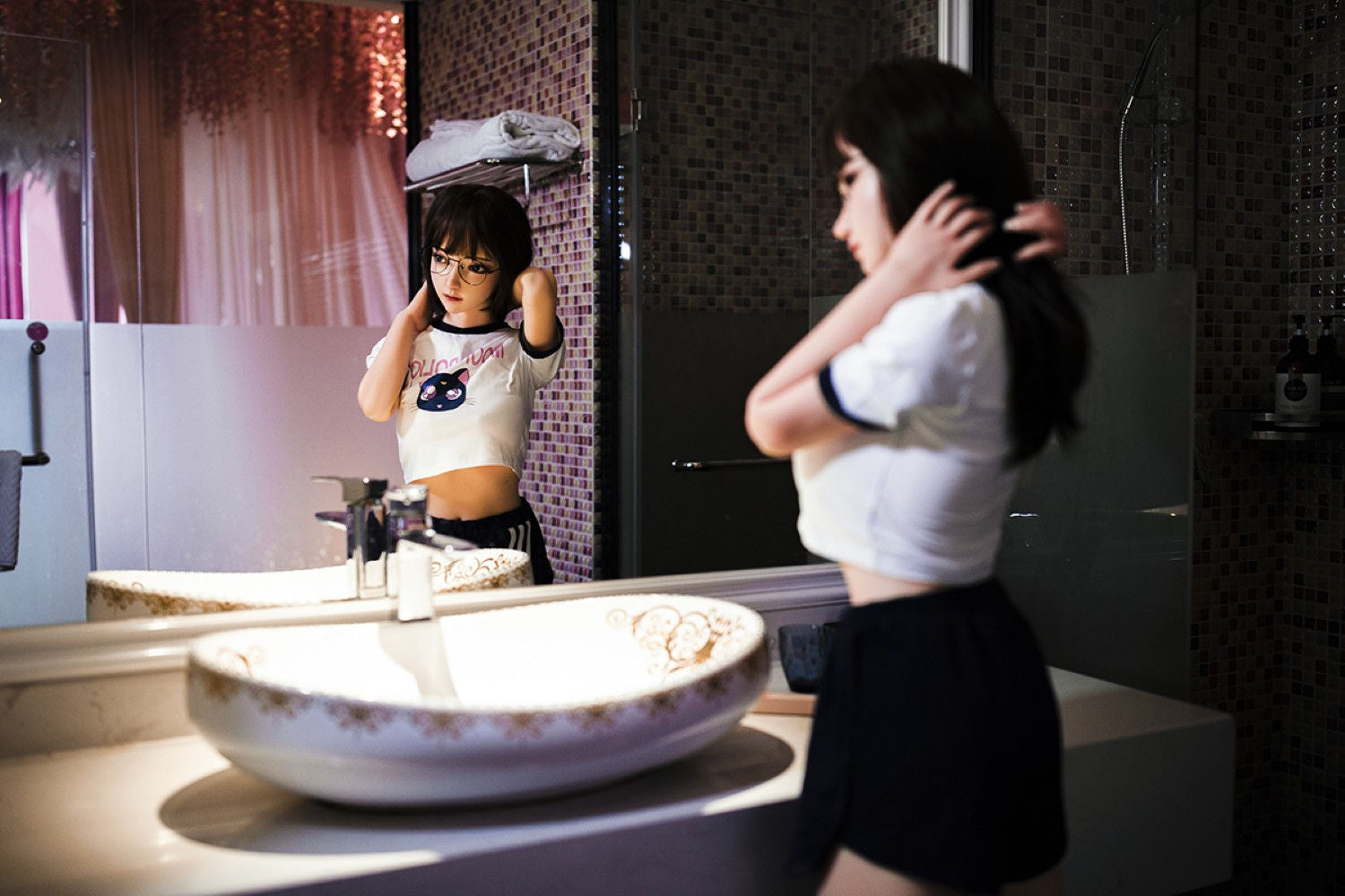 Anny sexdukke (SHEDOLL 148 cm D-cup #SH004 TPE+silikone)