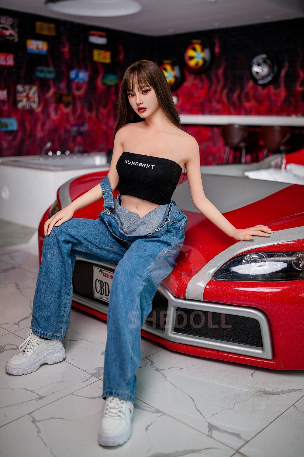 Beryl sexdukke (SHEDOLL 158 cm C-cup #SH004 TPE+silikone)