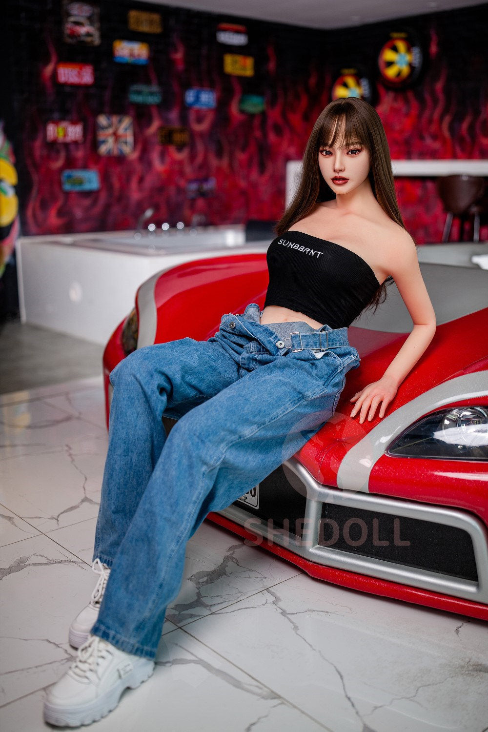 Beryl sexdukke (SHEDOLL 158 cm C-cup #SH004 TPE+silikone)