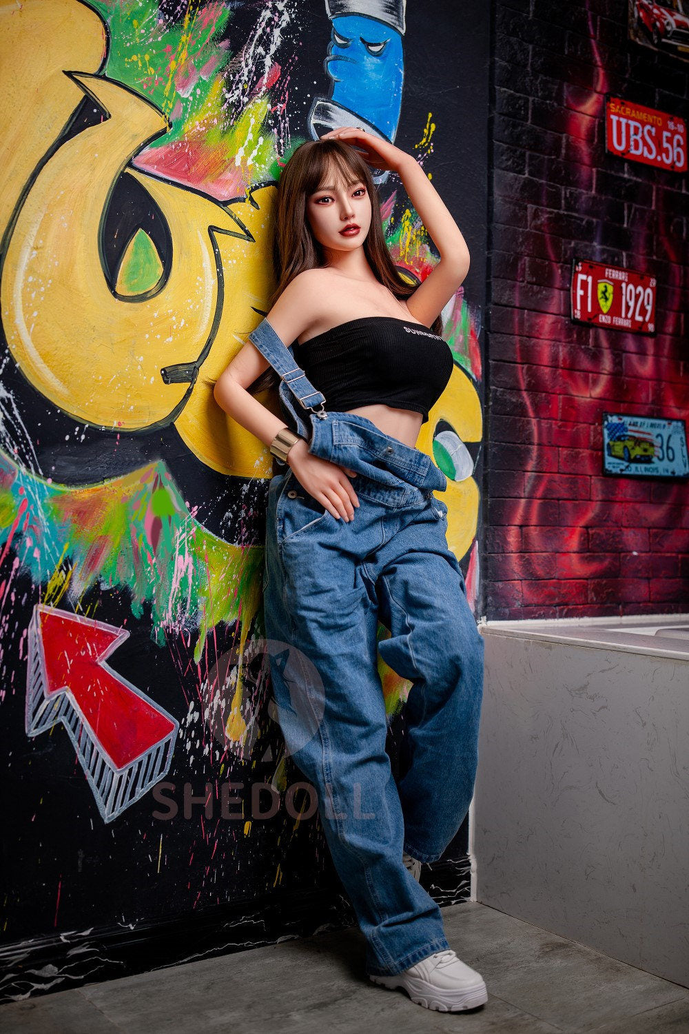 Beryl sexdukke (SHEDOLL 158 cm C-cup #SH004 TPE+silikone)