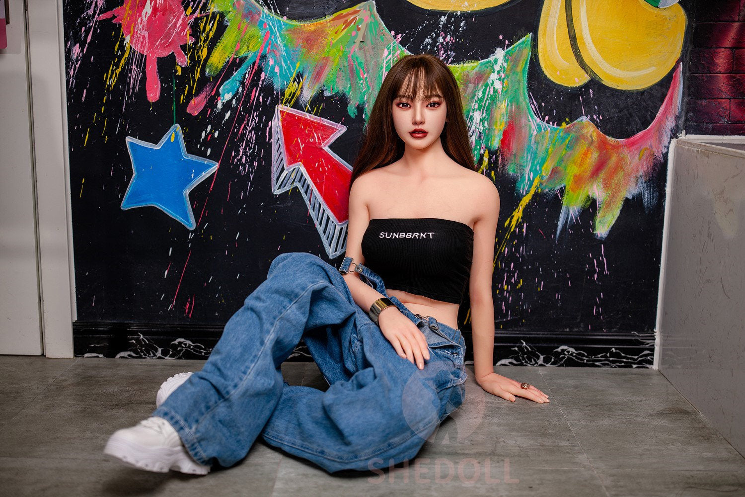 Beryl sexdukke (SHEDOLL 158 cm C-cup #SH004 TPE+silikone)