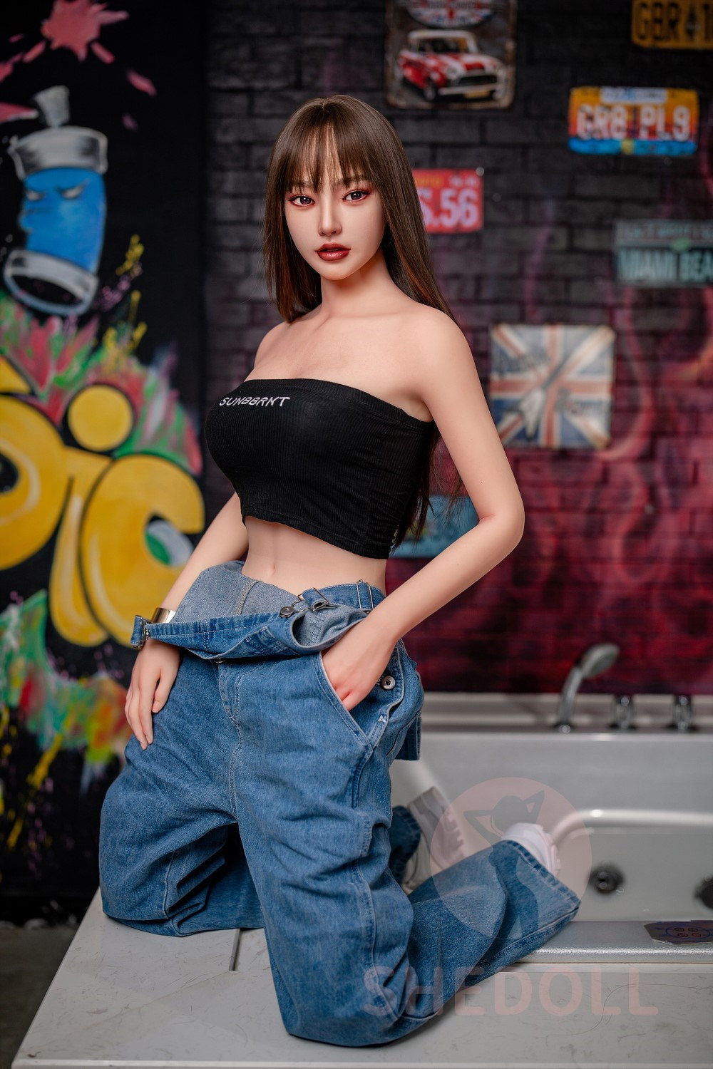 Beryl sexdukke (SHEDOLL 158 cm C-cup #SH004 TPE+silikone)