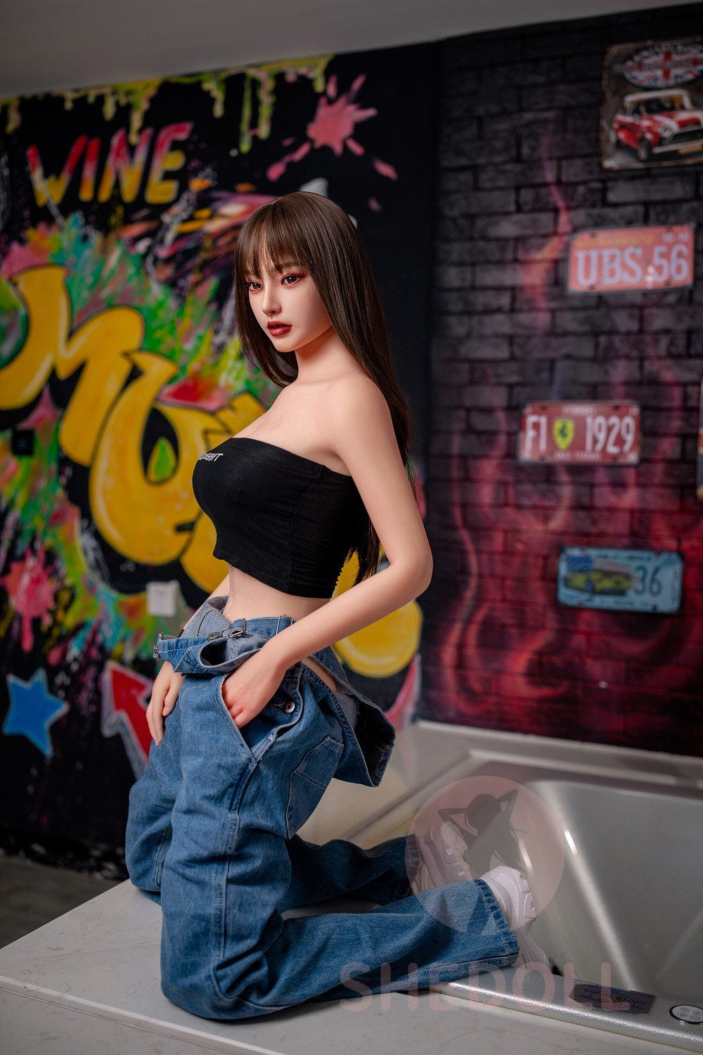 Beryl sexdukke (SHEDOLL 158 cm C-cup #SH004 TPE+silikone)