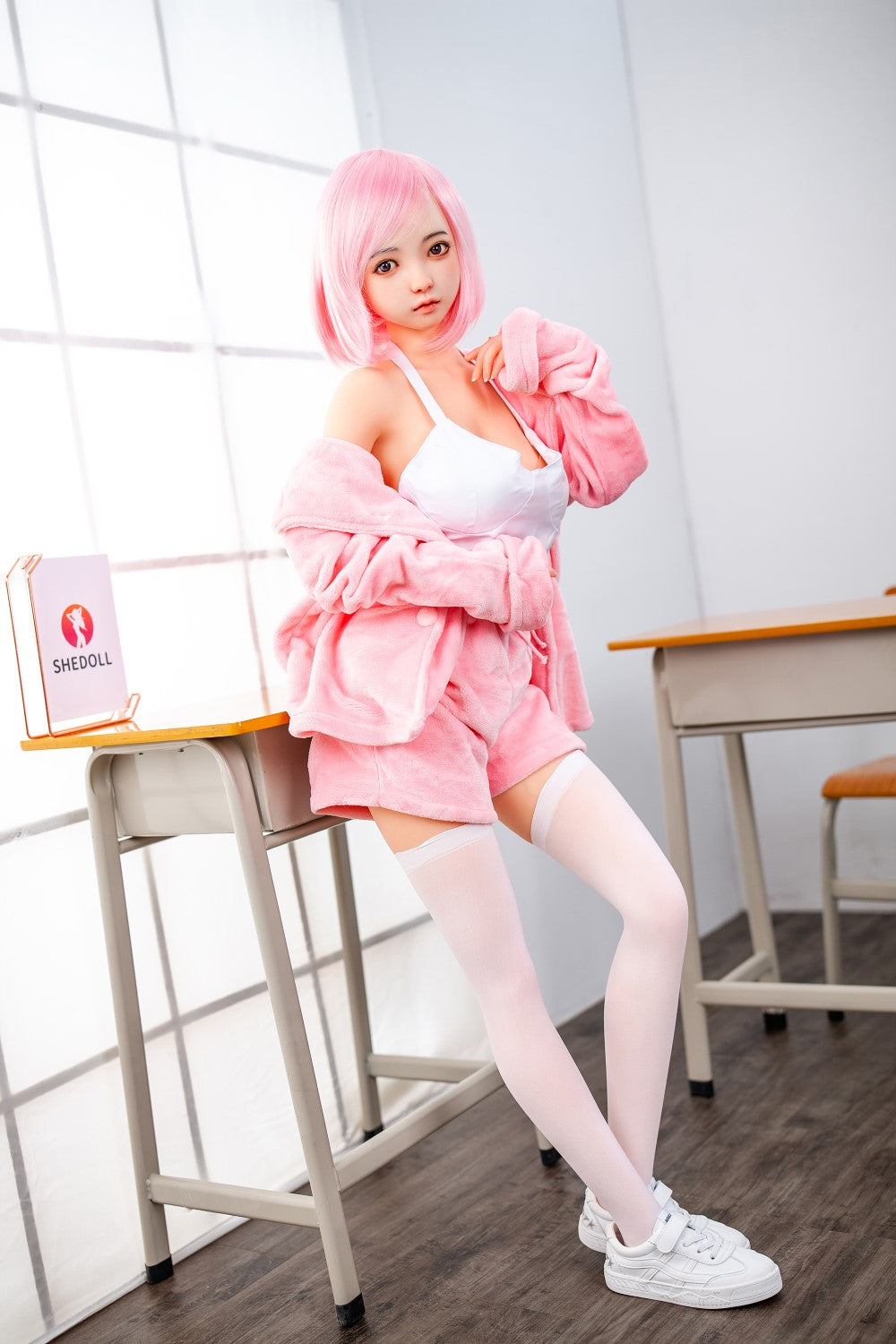 Sandet sexdukke (SHEDOLL 148 cm D-cup #SH013 TPE+silikone)